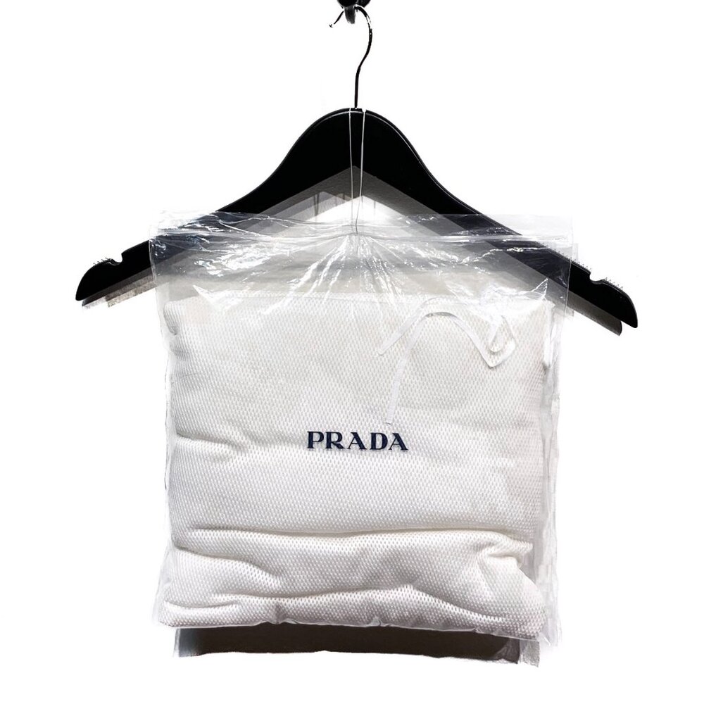 Prada Black Cotton Shirt with Crystals Embellished Collar - Picture 10 of 10